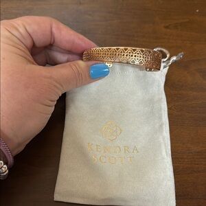 Kendra Scott Rose Gold Filigree Bracelet